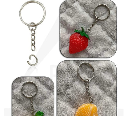 Triangle Jump Key Rings for DIY Crafts