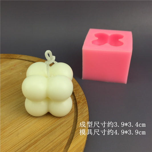 Rubik Cube Silicone Mold for Candles & Crafts