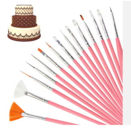 15-Piece Professional Nail Art Brush Set
