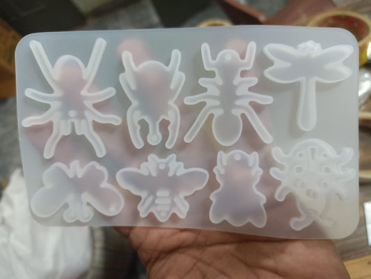 Roaches & Butterfly Silicone Mold for DIY Jewelry