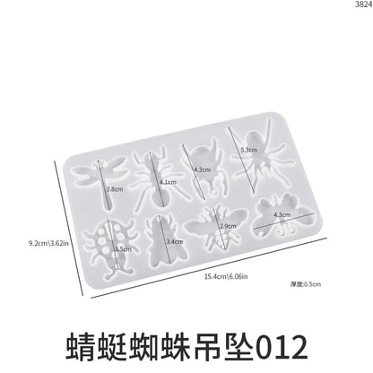 Roaches & Butterfly Silicone Mold for DIY Jewelry