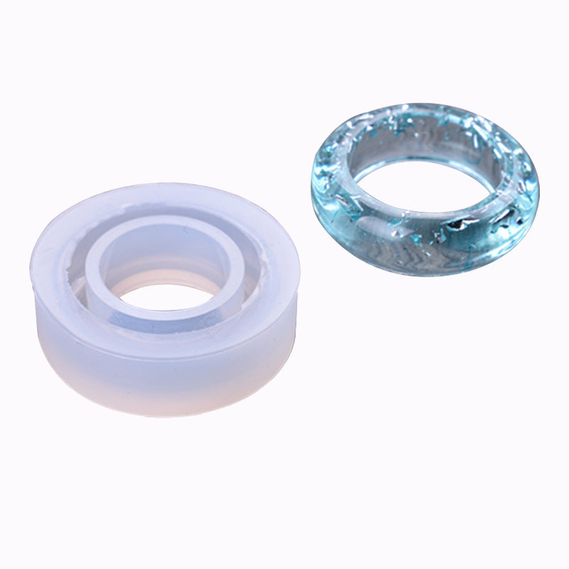 Ring Silicone Mold for Resin & Crystal Crafts