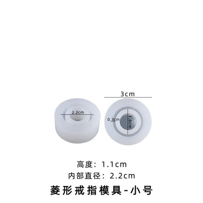 Ring Silicone Mold for Resin & Crystal Crafts
