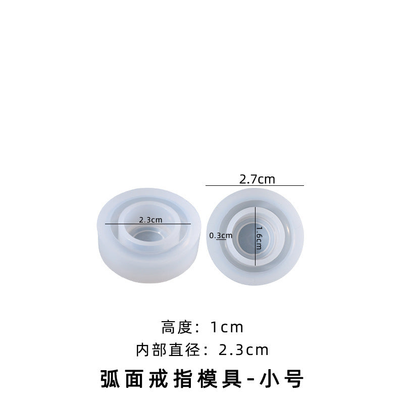Ring Silicone Mold for Resin & Crystal Crafts