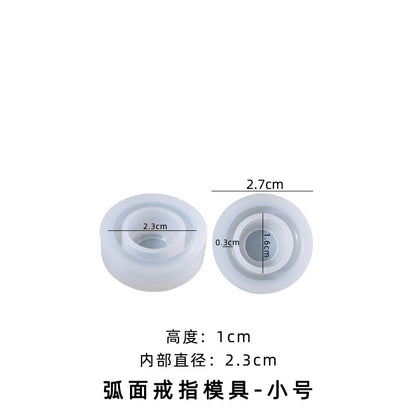 Ring Silicone Mold for Resin & Crystal Crafts