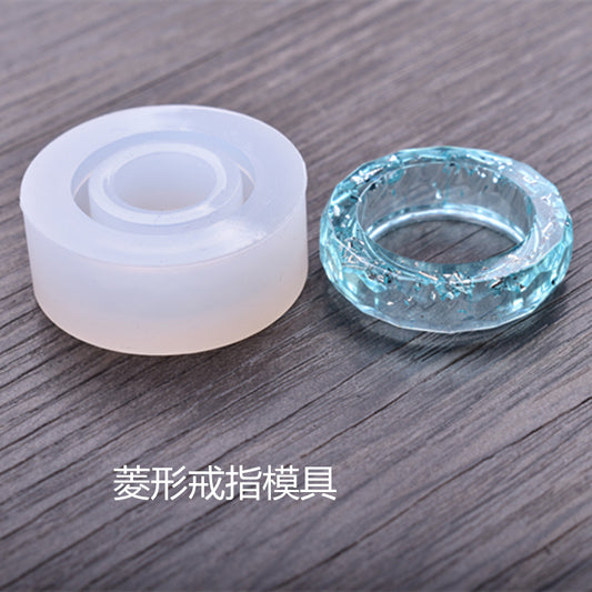 Ring Silicone Mold for Resin & Crystal Crafts