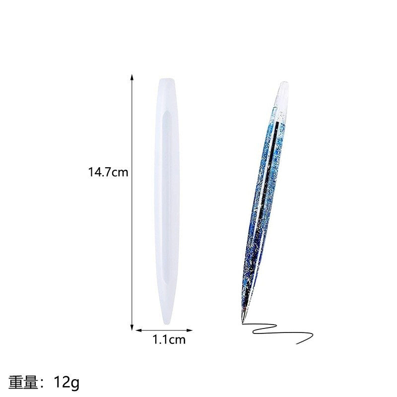 Pen Silicone Mold for Resin DIY Crafts