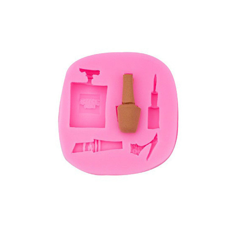 Perfume & Cosmetics Silicone Mold for Resin & Cake Crafts