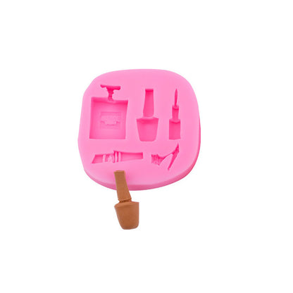 Perfume & Cosmetics Silicone Mold for Resin & Cake Crafts