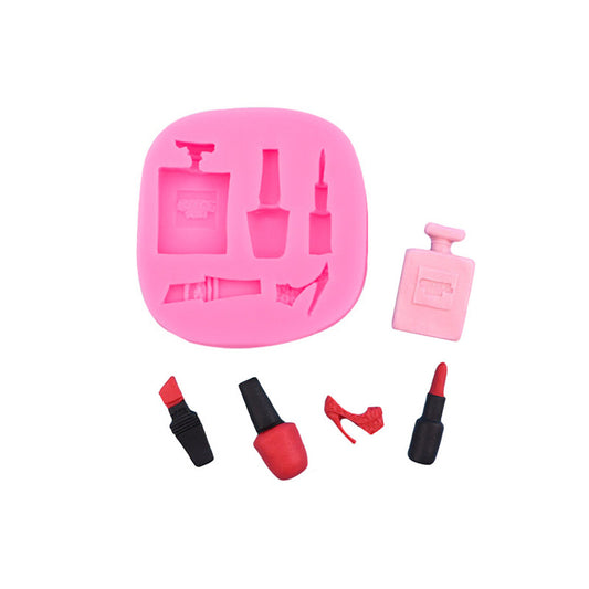 Perfume & Cosmetics Silicone Mold for Resin & Cake Crafts