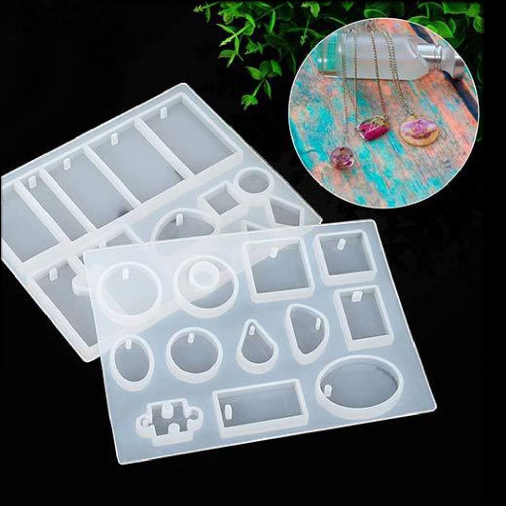 Crystal Drop Pendant Silicone Mold Set