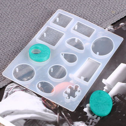 Crystal Drop Pendant Silicone Mold Set