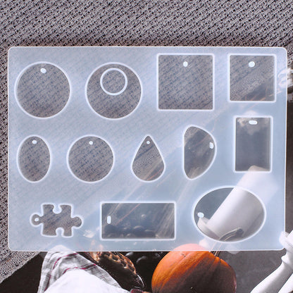 Crystal Drop Pendant Silicone Mold Set