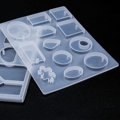 Crystal Drop Pendant Silicone Mold Set