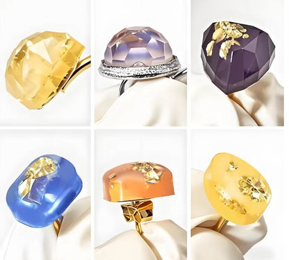 12 in 1 Gemstone Earring Silicone Mold