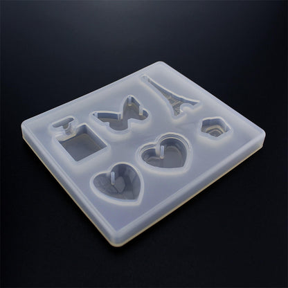 6 in 1 Jewelry Silicone Mold – Mixed Shapes