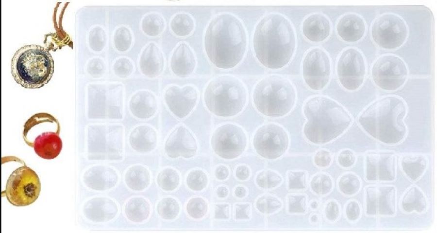 Gemstone Jewelry Silicone Casting Mold