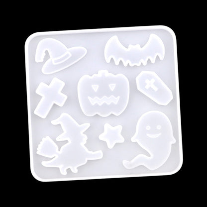 Halloween Silicone Mold Ghost Witch Bat