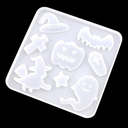 Halloween Silicone Mold Ghost Witch Bat
