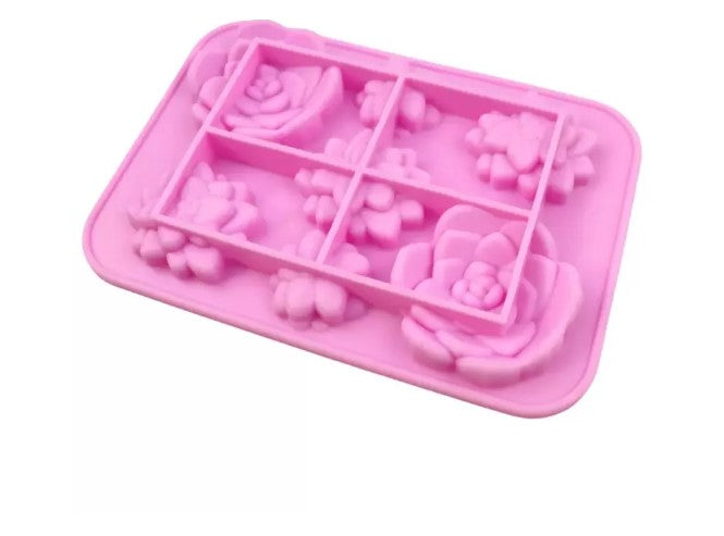 7 in 1 Flower Silicone Mold for Baking