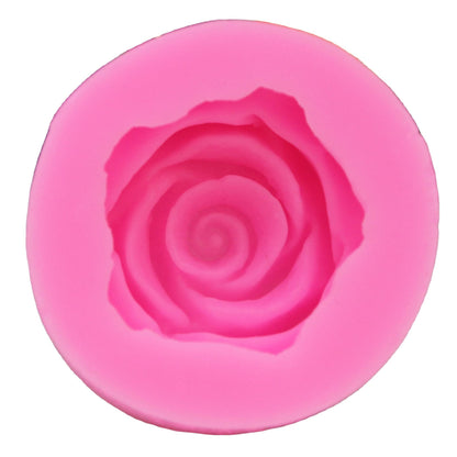 Rose Flower Candle Silicone Mold