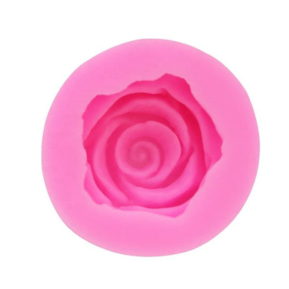 Rose Flower Candle Silicone Mold