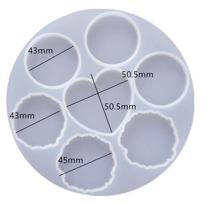 Pop Socket Silicone Mold 7 in 1