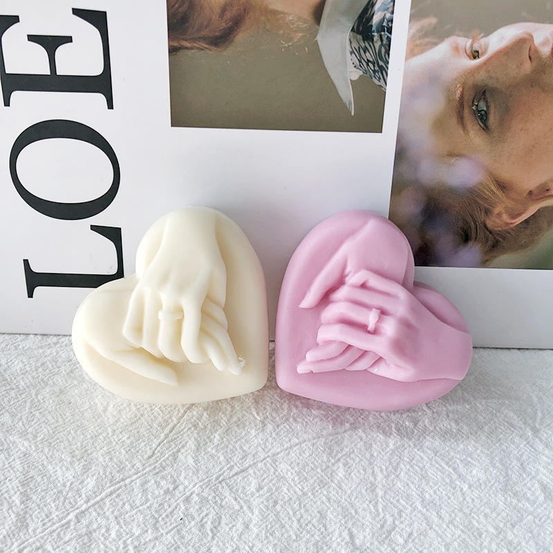 Hand Shape Silicone Soap & Candle Mold