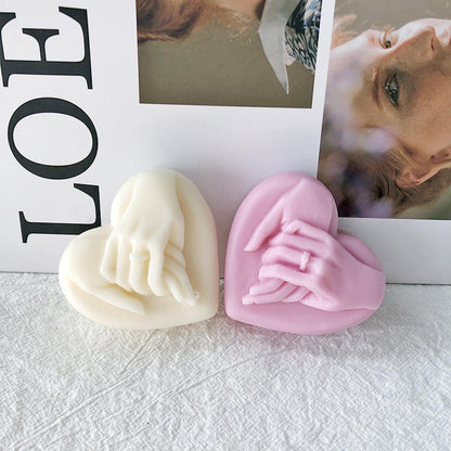 Hand Shape Silicone Soap & Candle Mold