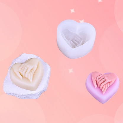 Hand Shape Silicone Soap & Candle Mold