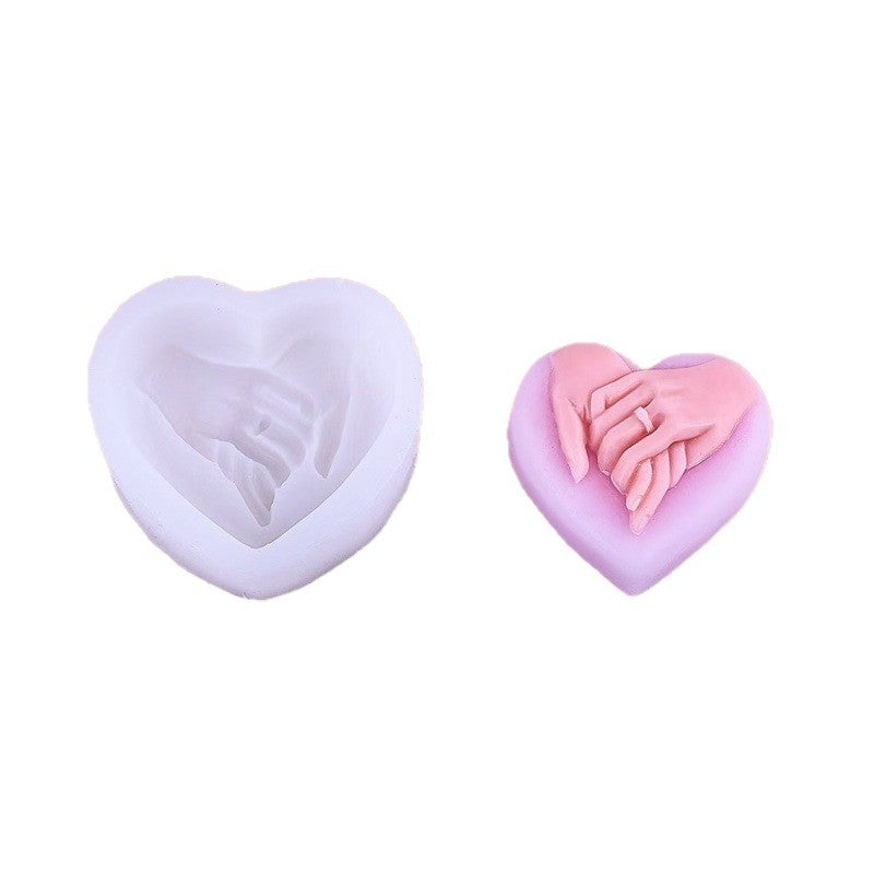 Hand Shape Silicone Soap & Candle Mold