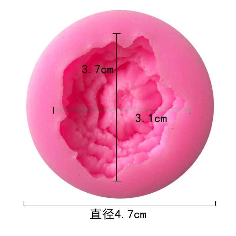 Small Peony Flower Silicone Mold