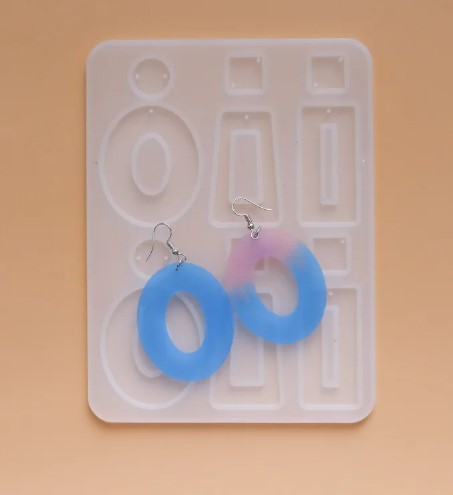 Geometric Earrings Silicone Mold Set