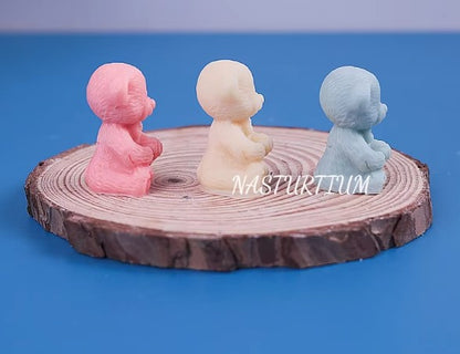Bear Candle Silicone Mold