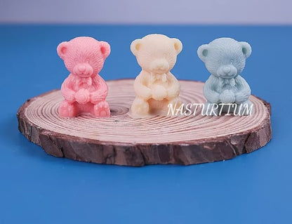 Bear Candle Silicone Mold