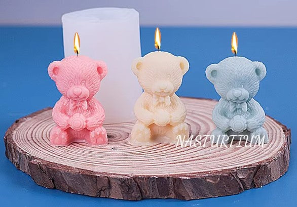 Bear Candle Silicone Mold