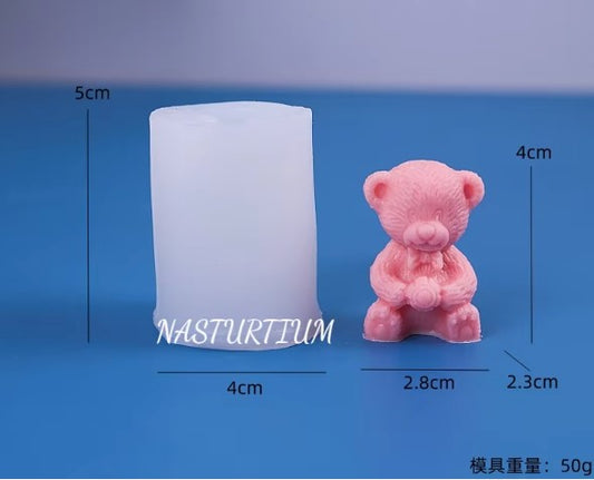 Bear Candle Silicone Mold