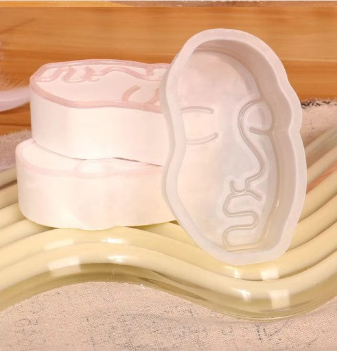 Human Face Silicone Candle Mold