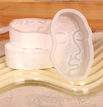 Human Face Silicone Candle Mold