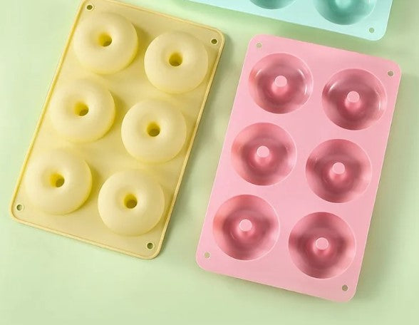 6 Cavity Donut Silicone Mold