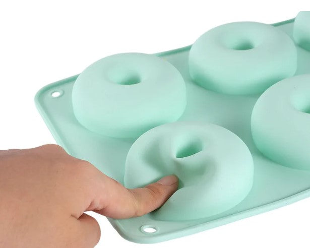 6 Cavity Donut Silicone Mold