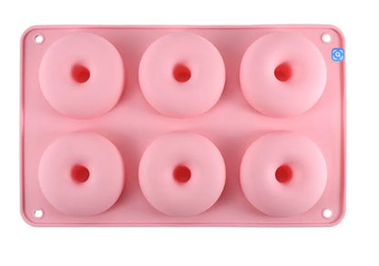 6 Cavity Donut Silicone Mold