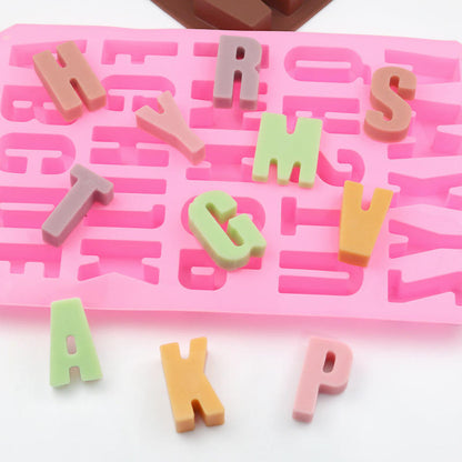 Alphabet Silicone Mold A–Z