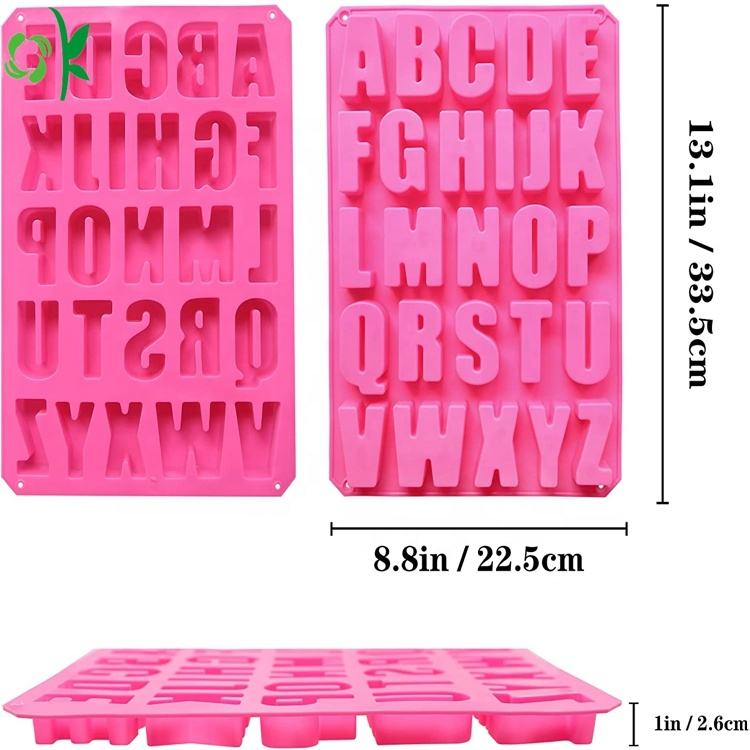 Alphabet Silicone Mold A–Z