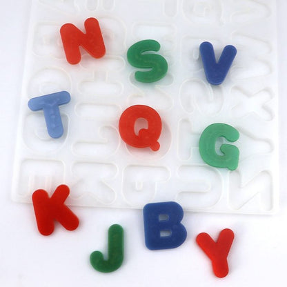 Alphabet Silicone Mold 26 Letters