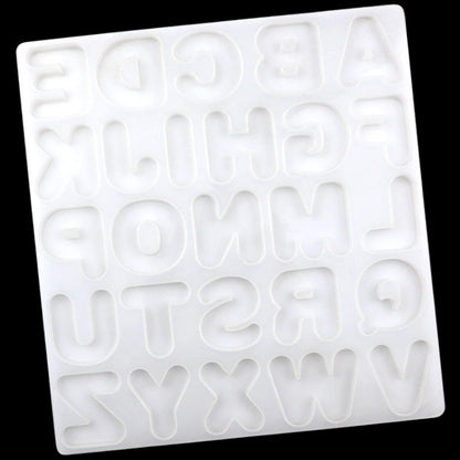 Alphabet Silicone Mold 26 Letters