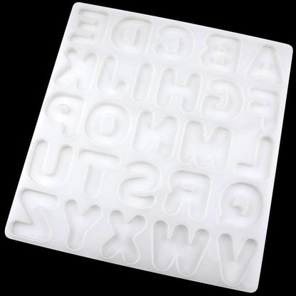 Alphabet Silicone Mold 26 Letters