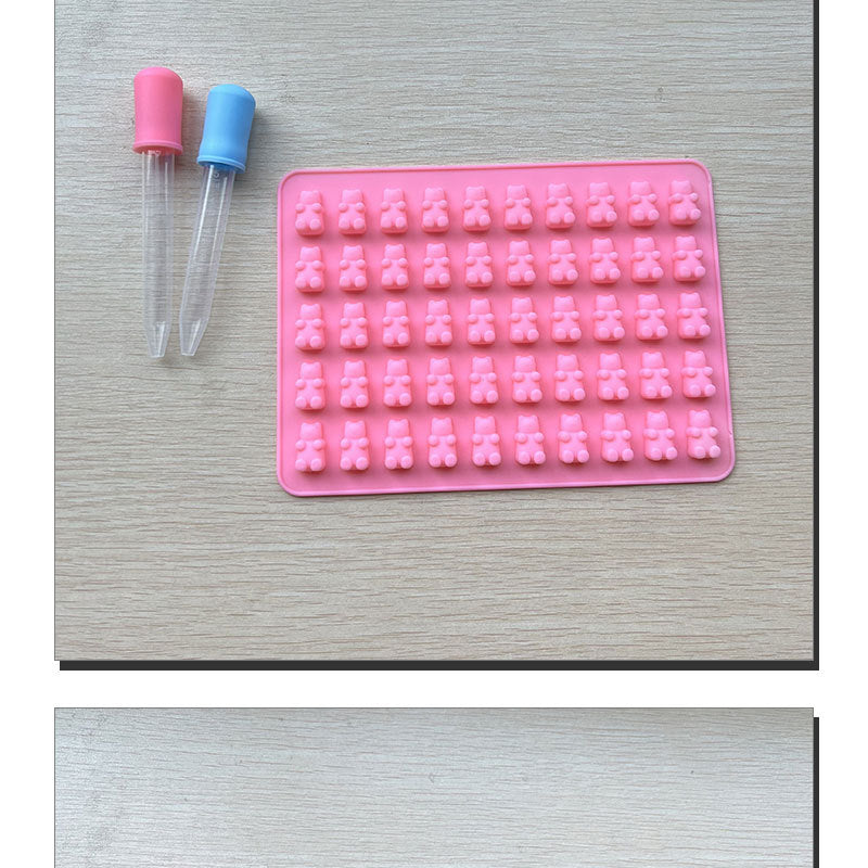 50 in 1 Bear Silicone Mold