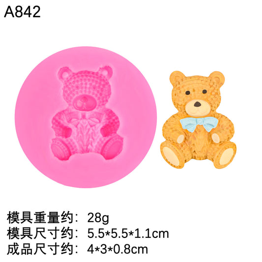Cute Bear Silicone Mold