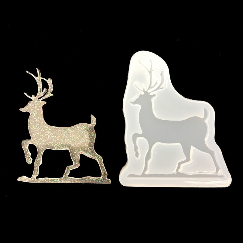 Crystal Deer Silicone Mold
